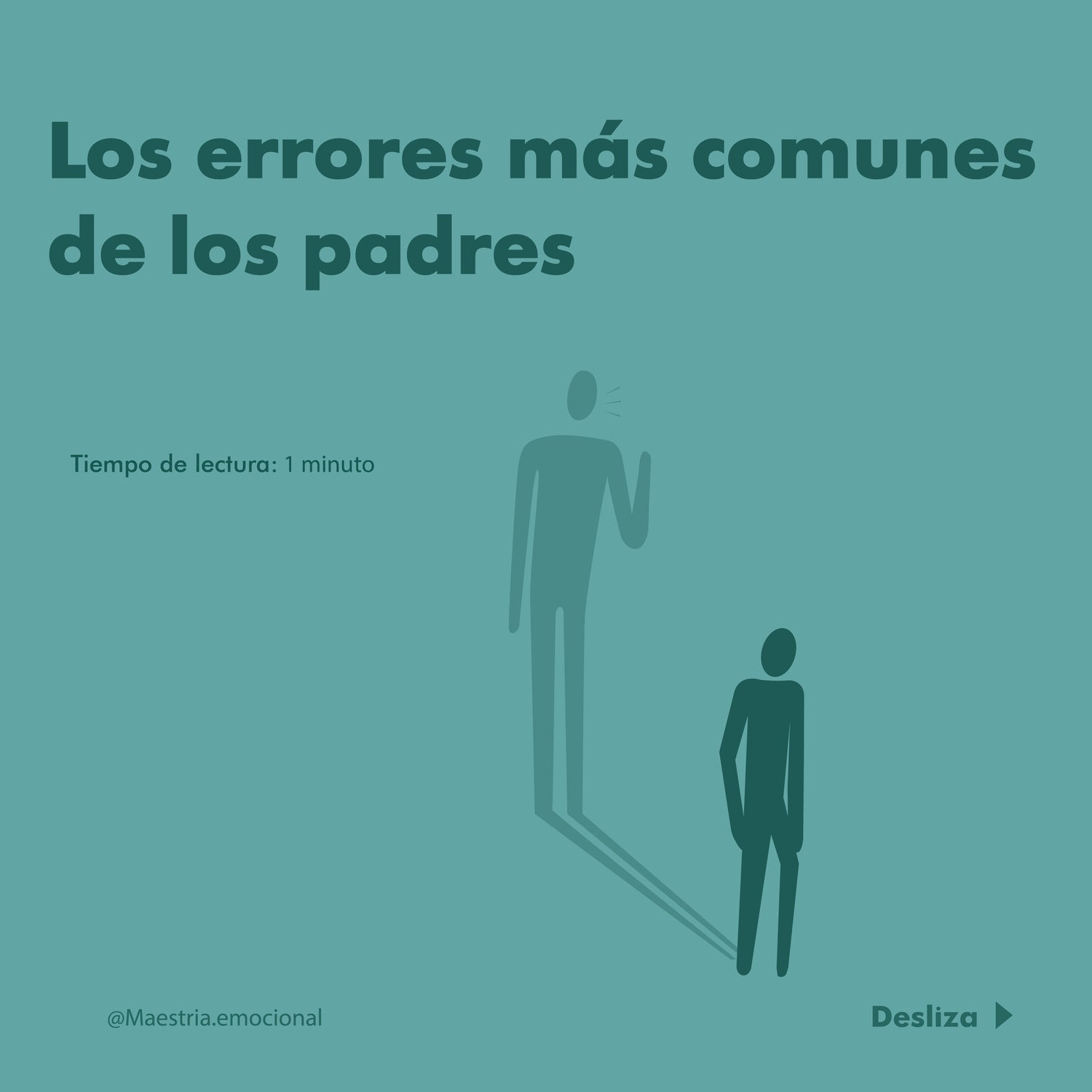 Los errores más comunes de los padres.